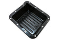 FORD C4 STEEL TRANSMISSION PAN (CASE FILL STYLE) (DEEP SUMP) - BLACK
