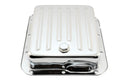 Steel Ford C4 Transmission Pan – Stock Capacity, Chrome Coated (Pan Fill Style)