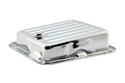 Steel Ford C4 Transmission Pan – Stock Capacity, Chrome Coated (Pan Fill Style)
