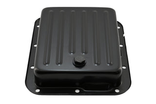 Steel Transmission Pan Fits Ford C4 – Stock Capacity – Pan Fill Style – Black