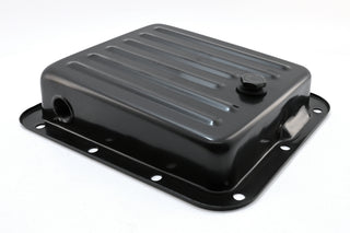 Steel Transmission Pan Fits Ford C4 – Stock Capacity – Pan Fill Style – Black