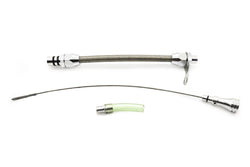 Stainless Flexible Transmission Dipstick Fits Ford C6 Bell Housing Mount – Natural