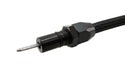 Black Flexible Transmission Dipstick Fits Chevy/GM Powerglide Firewall Mount