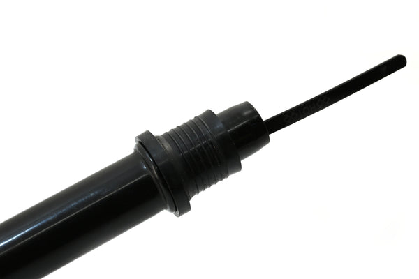Steel Transmission Dipstick – Fits Chevy/GM TH400 – Bellhousing Mount – Locking – Black