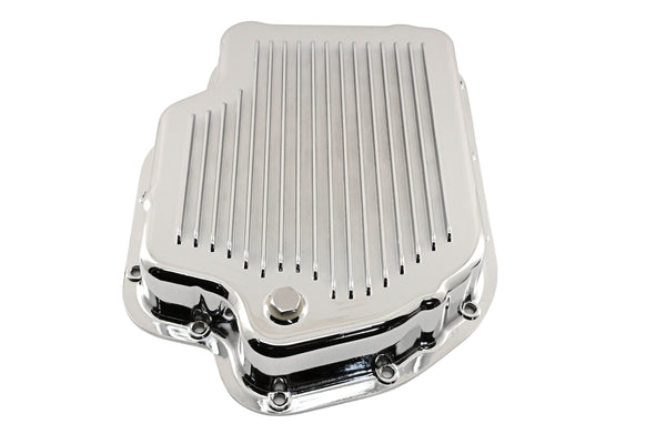 Aluminum Chevy GM Turbo TH-400 Transmission Pan Kit – Chrome