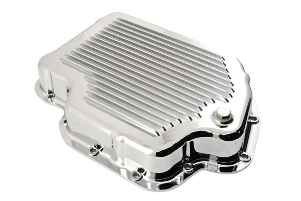 Aluminum Chevy GM Turbo TH-400 Transmission Pan Kit – Chrome