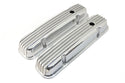 PONTIAC 326-455 POLISHED ALUMINUM VALVE COVERS - FINNED