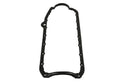 Neoprene Rubber Oil Pan Gasket – Fits 1958–79 Small Block Chevy 283–400 – Thick Front Seal – 2-Piece Rear Main Seal – Black