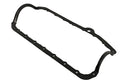 Neoprene Rubber Oil Pan Gasket – Fits 1958–79 Small Block Chevy 283–400 – Thick Front Seal – 2-Piece Rear Main Seal – Black