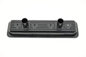 STEEL 1987-2000 CHEVY SB 5.0L 305 5.7L 350 CIRCLE TRACK RACING CENTER BOLT VALVE COVERS - BLACK