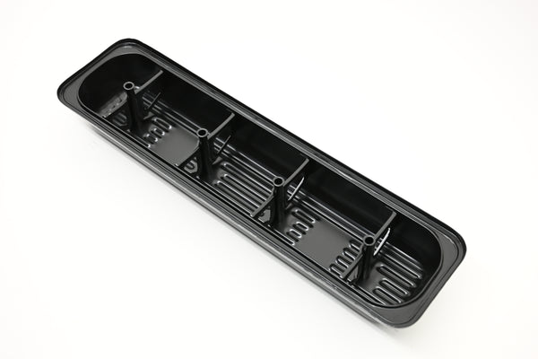 STEEL 1987-2000 CHEVY SB 5.0L 305 5.7L 350 CIRCLE TRACK RACING CENTER BOLT VALVE COVERS - BLACK