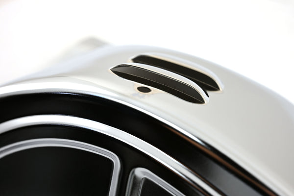 Chevy-GM 700R4 Flywheel Inspection Cover – Chrome Steel