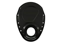 Steel Timing Chain Cover Fits 1955–1995 Chevy SBC 283–400 – Black