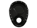 Steel Timing Chain Cover Fits 1955–1995 Chevy SBC 283–400 – Black