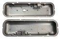 Steel Valve Covers Fits 1965-72 Big Block Chevy 396 427 454 Short w/ Dripper Rails - Orange
