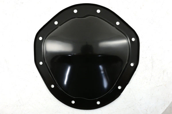 1962-82 CHEVY-GMC TRUCK BLACK STEEL REAR DIFFERENTIAL COVER - 12 BOLT W- 8.75" RING GEAR