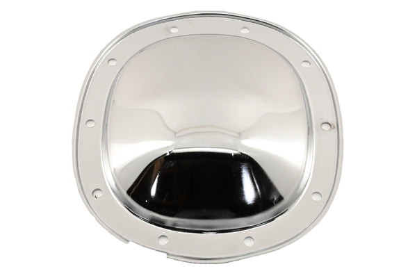 1978-UP CHEVY-GM CHROME STEEL REAR DIFFERENTIAL COVER - 10 BOLT W- 7.5"-7.625" RING GEAR