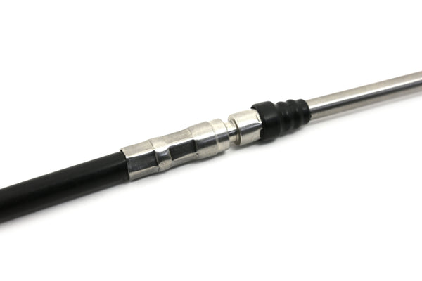 3 ft (36") Universal Push/Pull Throttle Cable - Stainless Steel Core, PTFE Lined, Zero Friction