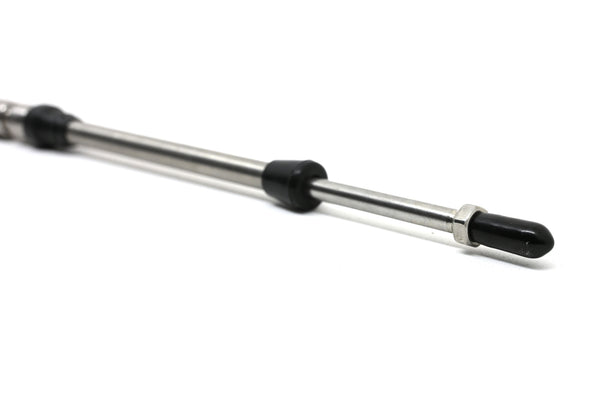 14 ft (168") Universal Push/Pull Throttle Cable - Stainless Steel Core, PTFE Lined, Zero Friction