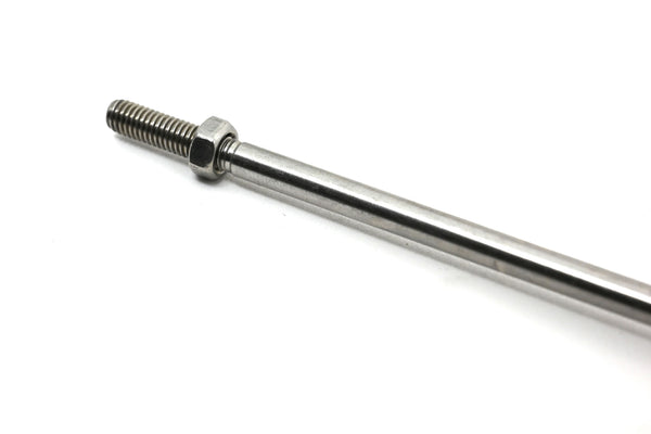2 ft (24") Universal Push/Pull Throttle Cable - Stainless Steel Core, PTFE Lined, Zero Friction