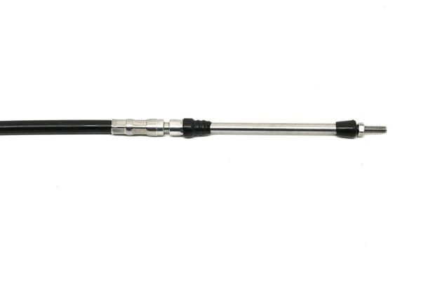 18 ft (216") Universal Push/Pull Throttle Cable - Stainless Steel Core, PTFE Lined, Zero Friction