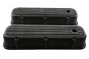 Aluminum Valve Covers with Bolt Kit Fits 1965–1995 Big Block Chevy BBC 396–502 – Tall – Finned – Black