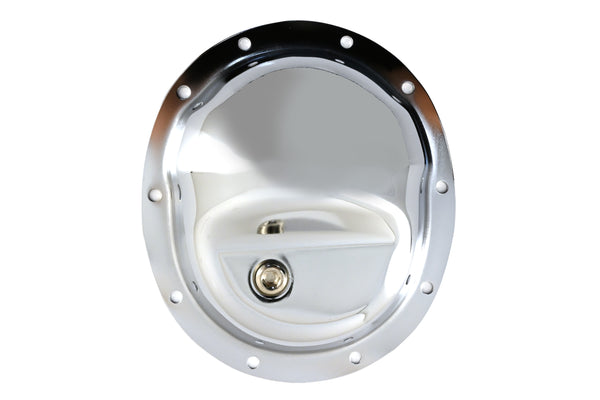 1986-90 JEEP WRANGLER DANA 35 CHROME STEEL REAR DIFFERENTIAL COVER - 10 BOLT