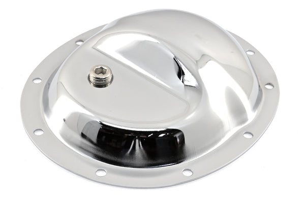 1986-90 JEEP WRANGLER DANA 35 CHROME STEEL REAR DIFFERENTIAL COVER - 10 BOLT
