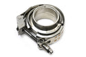 Interlocking V-Band Exhaust Clamp Kit with Male/Female Flanges – 3.5 Inch (89.7mm) 304 Stainless Steel