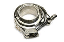 Interlocking V-Band Exhaust Clamp Kit with Male/Female Flanges – 2.25 Inch (57.9mm) 304 Stainless Steel