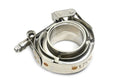 Interlocking V-Band Exhaust Clamp Kit with Male/Female Flanges – 2.5 Inch (64.3mm) 304 Stainless Steel
