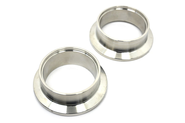 Interlocking V-Band Exhaust Clamp Kit with Male/Female Flanges – 3 Inch (77mm) 304 Stainless Steel