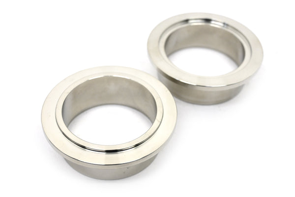 Interlocking V-Band Exhaust Clamp Kit with Male/Female Flanges – 3 Inch (77mm) 304 Stainless Steel