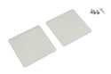 1962-85 FORD SMALL BLOCK 289-302-351W-5.0L TALL POLISHED ALUMINUM VALVE COVERS - SMOOTH