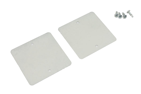 1962-85 FORD SMALL BLOCK 289-302-351W-5.0L TALL POLISHED ALUMINUM VALVE COVERS - SMOOTH