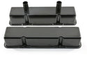 ALUMINUM CHEVY SB 283-350 TALL CIRCLE TRACK VALVE COVERS – BLACK