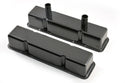 ALUMINUM CHEVY SB 283-350 TALL CIRCLE TRACK VALVE COVERS – BLACK