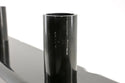 ALUMINUM CHEVY SB 283-350 TALL CIRCLE TRACK VALVE COVERS – BLACK