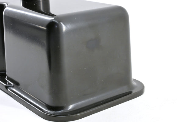 ALUMINUM CHEVY SB 283-350 TALL CIRCLE TRACK VALVE COVERS – BLACK