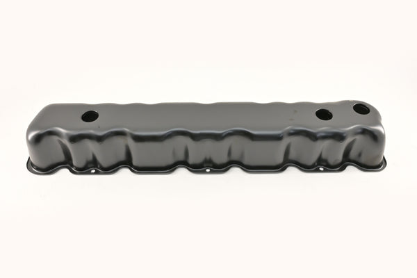 1964-88 AMC-JEEP 199-232-258 STRAIGHT-INLINE 6 CYLINDER STEEL VALVE COVER - BLACK