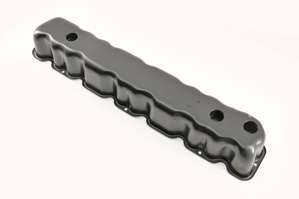 1964-88 AMC-JEEP 199-232-258 STRAIGHT-INLINE 6 CYLINDER STEEL VALVE COVER - BLACK