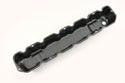 1964-88 AMC-JEEP 199-232-258 STRAIGHT-INLINE 6 CYLINDER STEEL VALVE COVER - BLACK