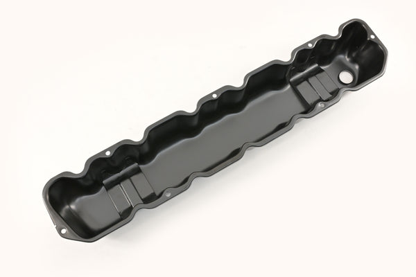 1964-88 AMC-JEEP 199-232-258 STRAIGHT-INLINE 6 CYLINDER STEEL VALVE COVER - BLACK