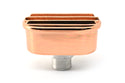 CHEVY-FORD-MOPAR BILLET ALUMINUM BREATHER - FINNED - COPPER