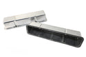 Polished Aluminum Tall Valve Covers – Fits 1958–86 Chevy SB 283–400 -Smooth, No Holes –
