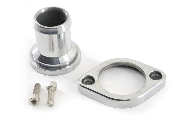 ALUMINUM MOPAR HEMI GEN 3  STAIGHT WATER NECK THERMOSTAT HOUSING-POLISHED