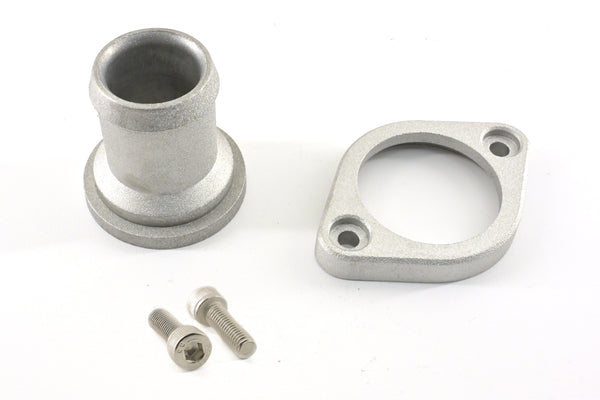 ALUMINUM MOPAR HEMI GEN 3  STAIGHT WATER NECK THERMOSTAT HOUSING-NATURAL