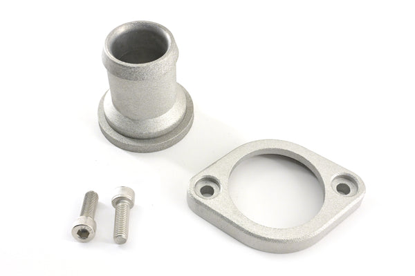 ALUMINUM MOPAR HEMI GEN 3  STAIGHT WATER NECK THERMOSTAT HOUSING-NATURAL