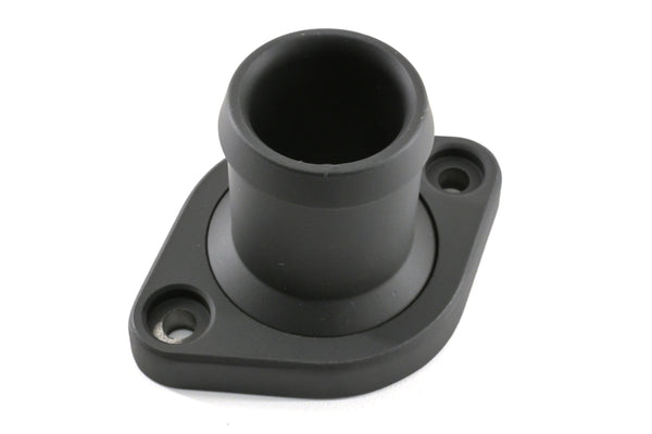 ALUMINUM MOPAR HEMI GEN 3  STAIGHT WATER NECK THERMOSTAT HOUSING-BLACK