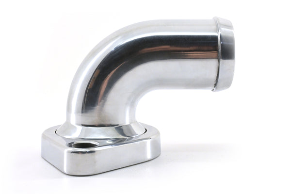 ALUMINUM MOPAR HEMI GEN 3  90 DEGREE WATER NECK THERMOSTAT HOUSING - POLISHED